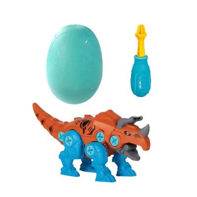 China DIY Take Apart Puzzle Educational Games Building Disassembly Assemble Dinosaur Eggs Toy For Kids 36.8x12.6x20.1cm for sale