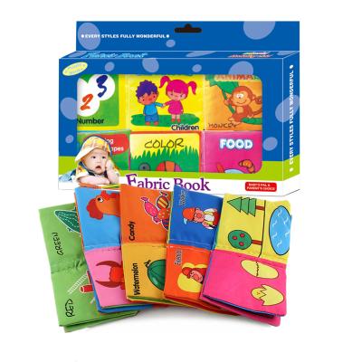 China Cloth Cloth Pre School Safety Soft Cloth Educational Book For Children Other Educational Toys for sale