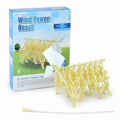 China Make Kid Love Science Learning Kids DIY Science Kits Toy Wind Power Beast For Sale for sale