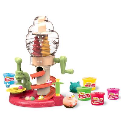 China Education DIY Ice Cream Sludge Making Kit Playdough Machine For Kids 40 x 14 x 29 cm for sale