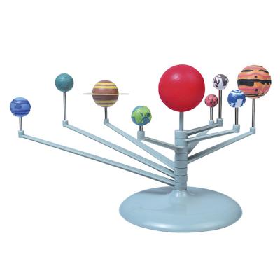 China ABS 3D DIY Painting Nine Planets Astronomy Solar System Planet Rod Toy For Kids for sale