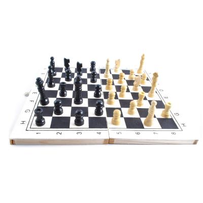 China Children wooden educational game wooden chess pieces for sale for sale