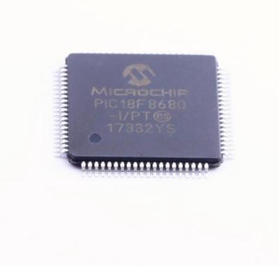 China / New and original PIC18F8680-I/PT PIC18F8680-I TQFP-80 microcontroller single chip for sale