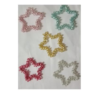 China Hot Selling Scrunchies Soft Custom Design Scrunchies Supplier Girls Hair Scrunchies Logo for sale