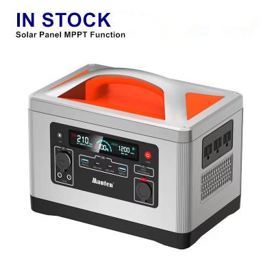 China CE Customized 1200w Camping Lithium Battery Emergency Outdoor Portable Power Station LifePO4 CN1200 for sale