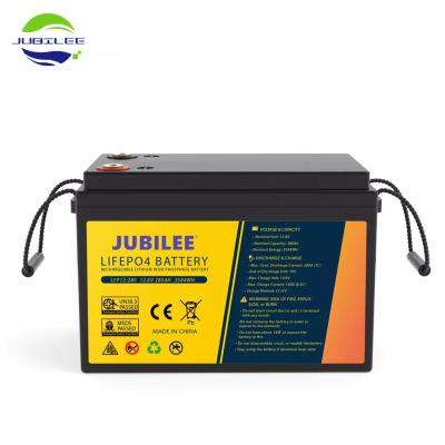 China 12v 100ah 200ah 300ah Lithium Battery Heated Bluetooth Lifepo4 Power Energy Storage Batteries for Golf cart / RV / Yacht 280A for sale