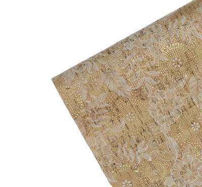 China Anti-rust Portugal Cork Material Factory Direct Synthetic Leather Natural Cork Fabric for sale