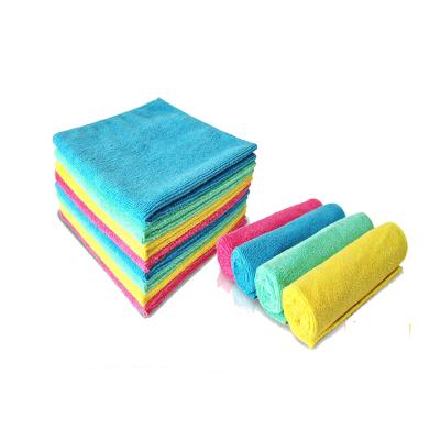 China Microfiber Cleaning Towel Towel Sustainable Microfiber toalhas elastano com for sale