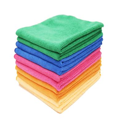 China Viable microfiber towel toalha de microfibra de cuisine microfiber de cuisine car toalla de microfibra 40x40 for sale