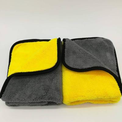 China 800Gsm Sustainable 1400 Gsm Microfiber Car Towels Microfiber Car Cleaning Drying Towel for sale