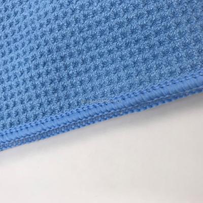 China China Viable Wholesale Top Waffle Weave Microfiber Car Window Cleaning Drying Towels Microfiber Waffle Weave Fabric for sale