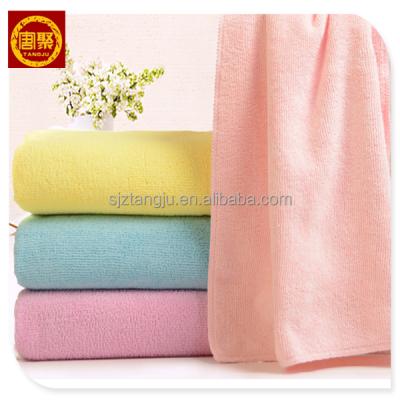 China Cheap Super Soft Microfiber Face Towel Size 35*75 Compressed For Household for sale