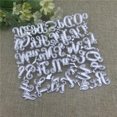 China China Alphabet Letter Craft METAL CUTTING DIES Stencil Scrapbooking Photo Album Card DIY Paper Embossing Craft for sale