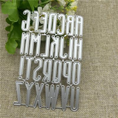 China Large China Letter Background METAL CUTTING DIES Stencil Scrapbooking Photo Album Card DIY Paper Embossing Craft for sale