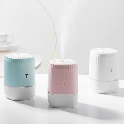 China Mini USB Humidifier 300ml Car Hotel Car Hotel Ultrasonic Cool Mist Humidifier Air Purifier Ultrasonic Humidifier for sale