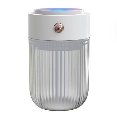 China Hot Selling 2021 New Style Air Humidification+Light USB Essential Oil Diffuser Rechargeable Humidifier Home Appliance Ultrasonic Air for Home Cool Mist for sale