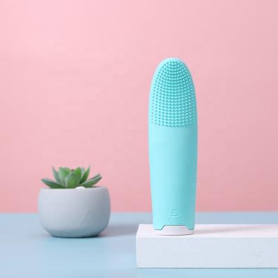 China Wholesale High Frequency Vibration Deep Cleansing Electric Facial Silicone Pore Cleansing Brush Skin Revitalizer for sale