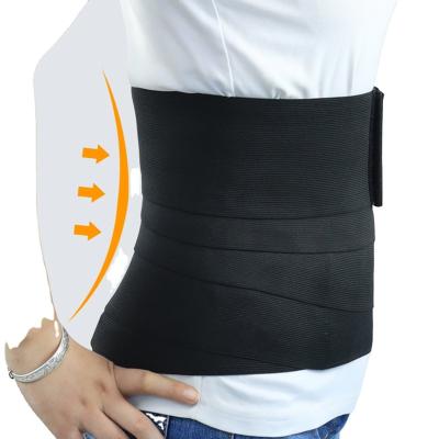 China Factory Factory Gym Waist Brace Durable Custom Waist Brace Belt Slim Sweat Sports Fitness Waist Trainer Shaping Black for sale