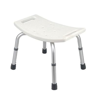 China Wholesale Safe Durable Lightweight Aluminum Adjustable Shower Seats For The Disabled, Shower Chairs For The Elderly for sale