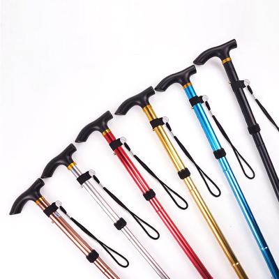 China Convenient Canes and Folding Walking Stick Canes Aluminum Canes Folding Walking Canes for sale