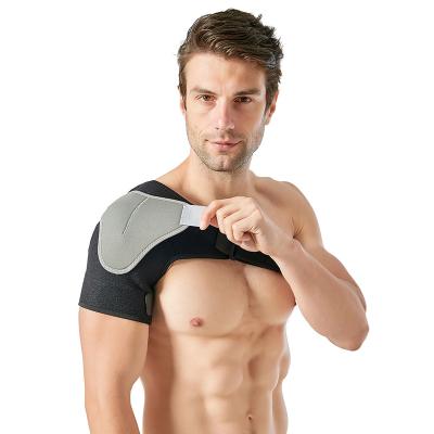 China Comfortable Hot Selling Adjustable Sports Strap Shoulder Guard Brace Support Belt Protector for Shoulder Protection for sale