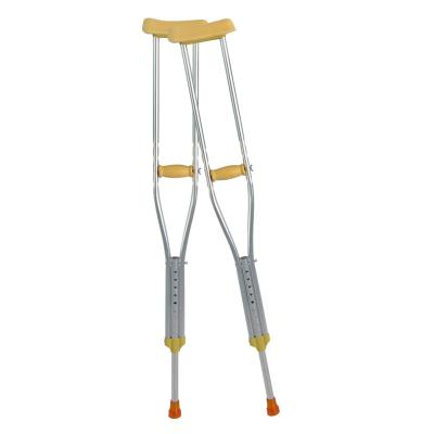 China Adjustable Armpit Crutches For Sale Anti Underarm For Elderly Aluminum Alloy Armpit Crutch for sale