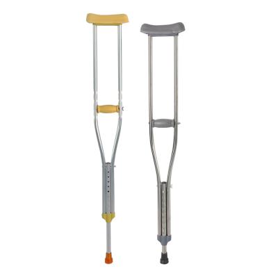 China Wholesale Aluminum Alloy Crutches Medical Crutches For Armpit Comfortable And Adjustable Medical Crutch Adjustable for sale