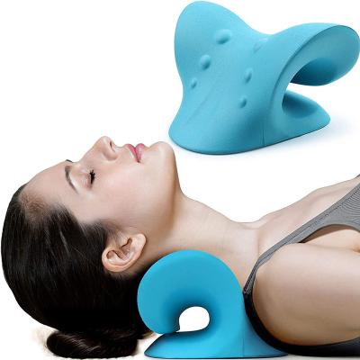 China Best Selling Convenient 2023 New Products Neck Stretcher Massage Pillow And Shoulder Relaxer Neck for sale