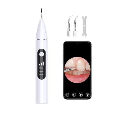 China Sonic Electric Tooth Cleaner Tooth Clearner Hd Tooth Remover Portable Dental Safe Visual Obvious Ultrasonic Scaler Tooth Cleaner for sale