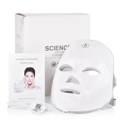 China Skin Tightening Device Wireless Photon LED Light Face Mask Rechargeable Led Light Beauty Therapy PDT For Face Mask for sale