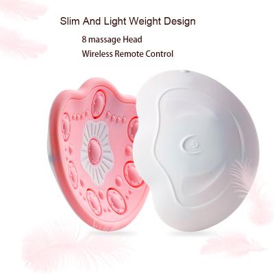 China Electric Professional Silicone Enhancement Breast Massager Machine Enhance Vibrating Chest Massager With Remote Control for sale