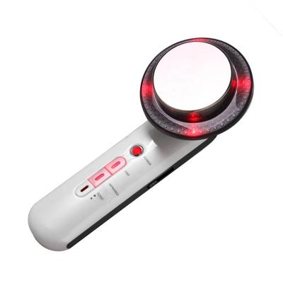 China Skin Tightening 3 in 1 EMS Body Massager Device Infrared Ultrasonic Facial Lifting Ultrasound Slimming Fat Burner Beauty Machine for sale