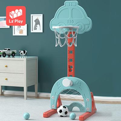 China HDPE Mini Toddler Kids Portable Baby Ring Toy Plastic Removable Indoor Adjustable Kids Mini Stand Stands Basketball Hoop for sale