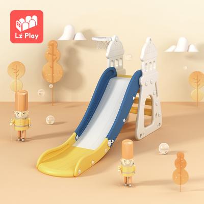 China Lzplay 1 MOQ PE Factory Direct Sales E-commerce Hot Sale C-HT092 Kids Slides for sale