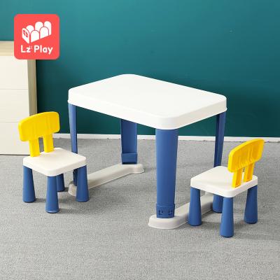 China LZplay Modern Wholesale New Designed Plastic Children Study Reading Table For Home for sale