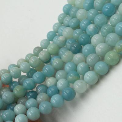 China High Quality Natural Stone NANA TianHe Stone Around Loose Beads, 8mm Natural Gemstone Loose Beads for sale