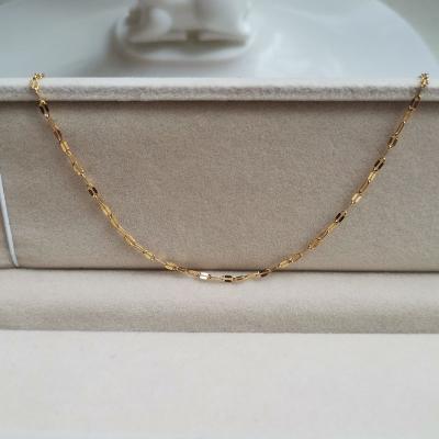 China Hiphop NANA High Quality 18k Gold Plated Fashion Accessories Stainless Steel Handmade Fashion Chain Necklace for sale