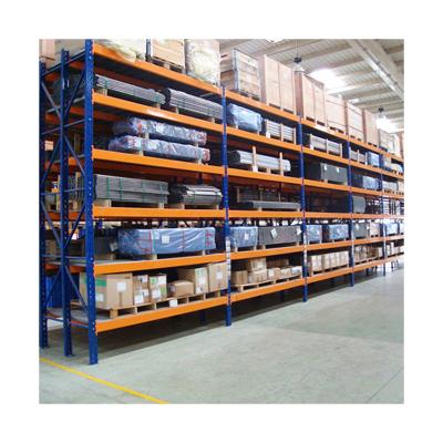 China Slotted Angle Customized Industrial Pallet Rack Heavy Duty Iron Rack Prices Pallet Storage Racks for sale