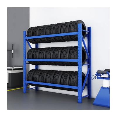 China Professional Medium Duty Metal Rack Manufacturer Wholesale Cheap Stock Tire Rack for sale