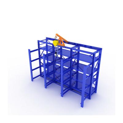 China Material Rack Automated Storage mold Warehouse mould Racking System for sale