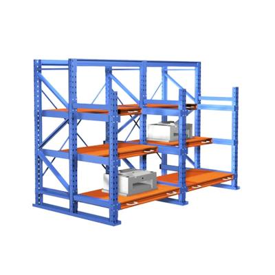 China Wholesale storage shelving system garage racking easy assembled for warehouse mold storage for sale