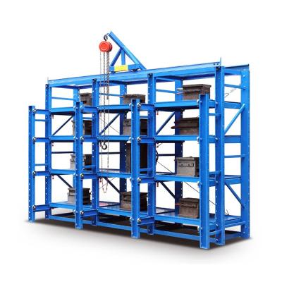 China Warehouse shelf medium duty storage mold racks iron shelf for sale