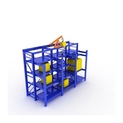 China Warehousing And Logistics Center Equipment Automatic Storage mould racking System AS/RS for sale