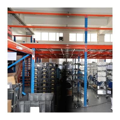 China Mezzanine Floor Platform Rack Warehouse Rack Steel Multi-level Corrosion Protection for sale