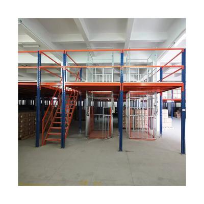 China Warehouse racking designer Custom Strong Loading Capacity Multi Tier Mezzanine Floor Rack System for sale