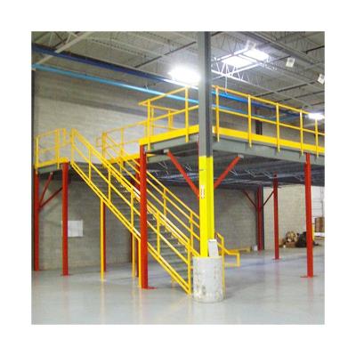 China Mezzanine floor warehouse wire heavy duty racking pallet conveyor system,mezzanine floor pallet racking for sale