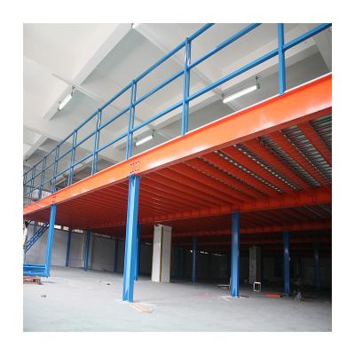 China Free Drawing Design Affordable Mezzanine Floor Easily Installed Industrial Steel Platform for sale