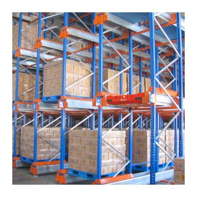 Cina Heavy Duty Drive In Pallet Racking System Custom Strong Loading Capacity Industrial Rack in vendita