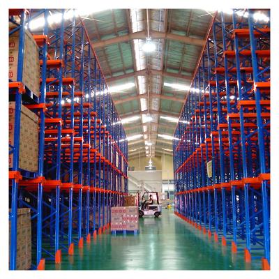 Cina China professional industrial racking manufacturer custom cheap drive in pallet rack system in vendita