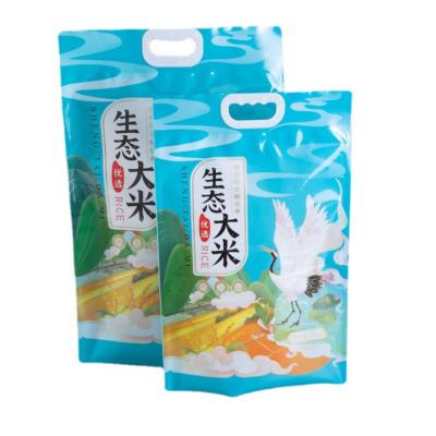 China New Design Wholesale Price BIODEGRADABLE Plastic Packaging Rice Tote Bag For Sale for sale